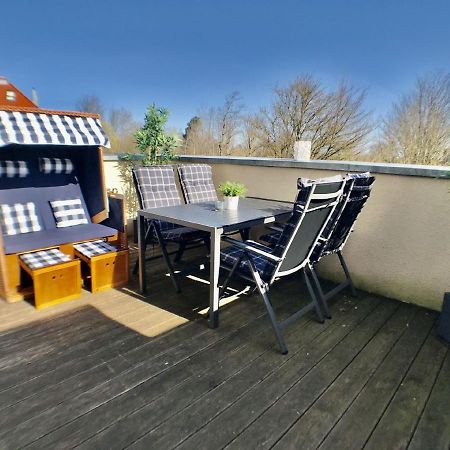 Ferienwohnung Leuchtturm Leuchtturm 7 - Dachterrasse mit Meerblick Großenbrode Exterior foto